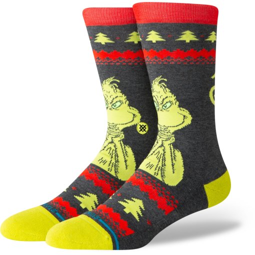 Immagine prodotto da Stance Grinch Sweater Crew Calzini unisex - black