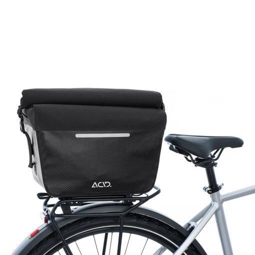 Sac De Transport Vélo étanche Noir - Panier Refroidisseur Pour Porte-bagages Arrière