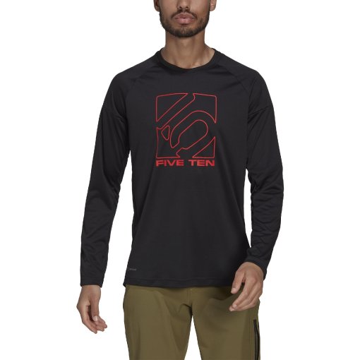 Foto de Five Ten Maillot de Manga Larga Hombre - Negro
