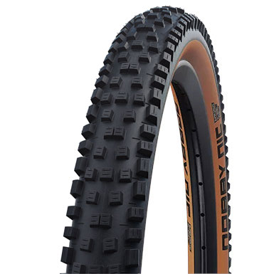 Immagine prodotto da Schwalbe Pneumatico Pieghevole - Nobby Nic - Performance | Addix | ECE-R75 - 29x2.40&quot; | Bronze Sidewall