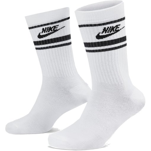Produktbild von Nike Sportswear Everyday Essential Crew Socken (3 Paar) - weiss/schwarz/schwarz DX5089-103