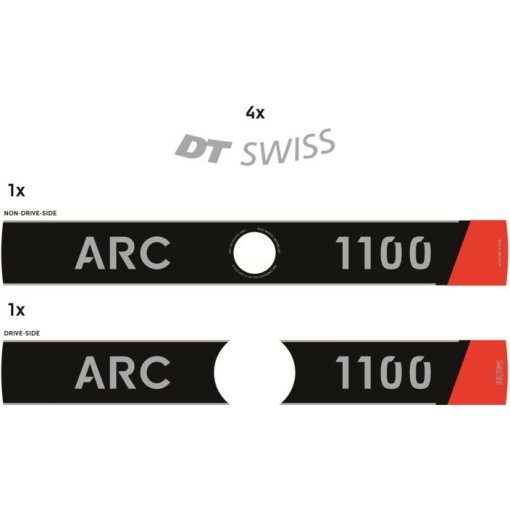 Productfoto van DT Swiss Set stickers ARC 1100 Disc - WRS10059318S