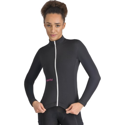 Foto de Sportful Maillot Ciclismo Mujer - Classic Thermal - 002 Negro
