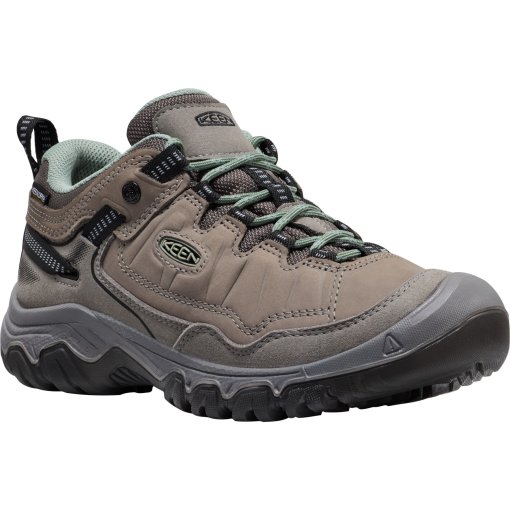 Produktbild von KEEN Targhee IV Waterproof Wanderschuhe Damen - Steel Grey/Lily Pad