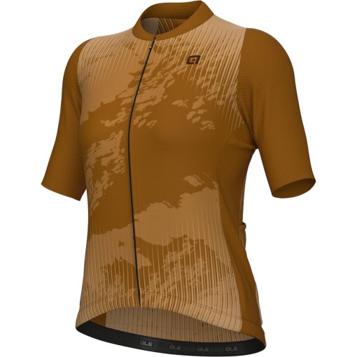 Foto de Alé Maillot Ciclismo Mujer - OFF ROAD GRAVEL Krakatoa - caramello