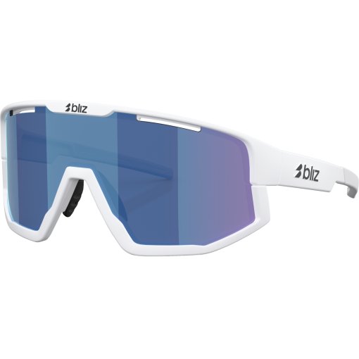 Produktbild von Bliz Fusion Brille - Matte White - Smoke/Blue Multicolor