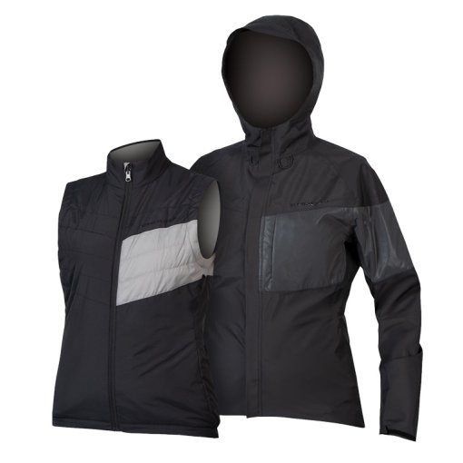 Foto de Endura Chaqueta 3 en 1 Mujer - Urban Luminite II - negro