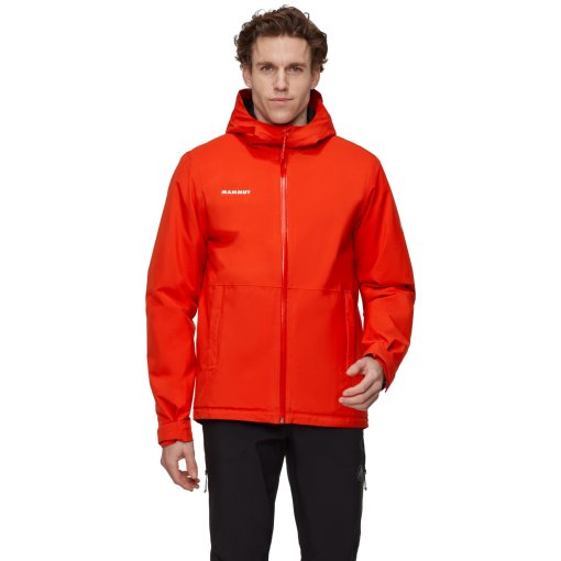 Produktbild von Mammut Linard Hardshell-Isolationsjacke mit Kapuze Herren - mammut red