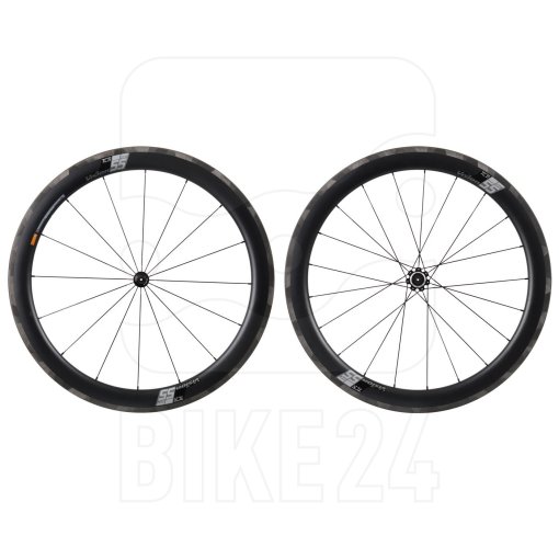 Productfoto van Vision SC 55 Carbon Wheelset - Tubeless Ready - Clincher - QR - black