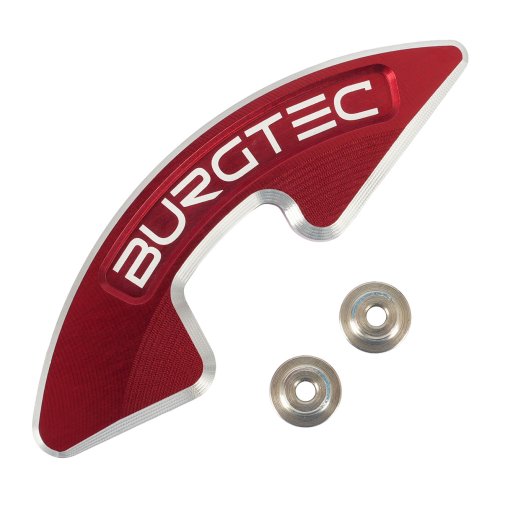 Picture of Burgtec Bashguard - Chainring Protection | Single - race red