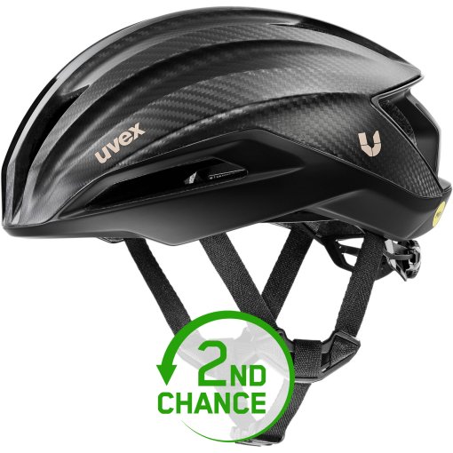 Image of Uvex ultimate surge carbon MIPS Bike Helmet - black matt - 2nd Choice