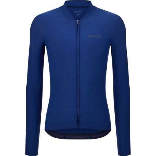Photo produit de Santini Sensation Maillot à manches longues d&#039;hiver unisexe - blue BLU