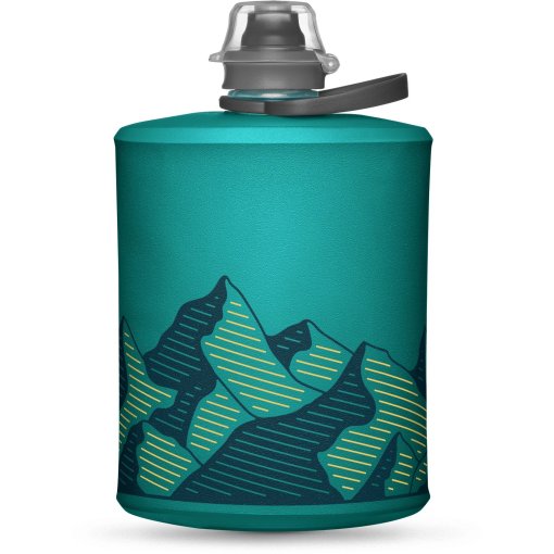 Image of Hydrapak Stow Foldable Bottle - 500 ml - Glacier Blue