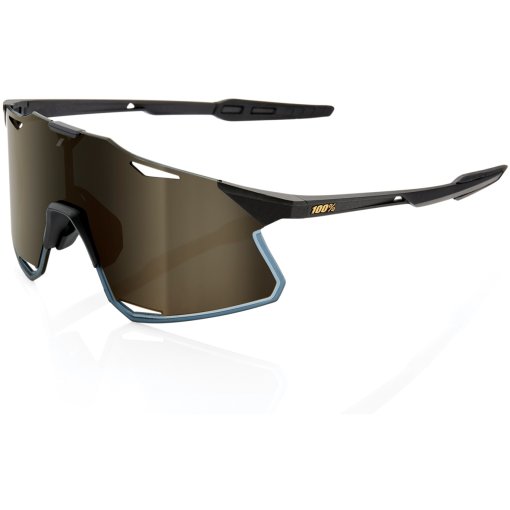 Foto de 100% Gafas - Hypercraft - Matte Black - Soft Gold Mirror | Clear