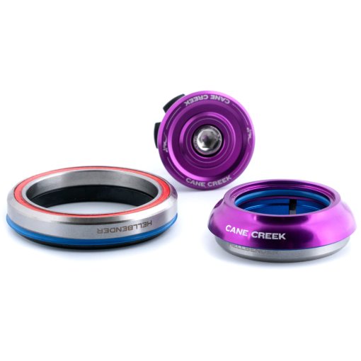 Foto de Cane Creek Dirección - Hellbender 70 Mid-Range - Tapered - IS42/28.6 | IS52/40 - púrpura