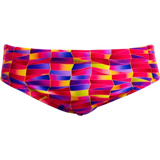 Foto de Funky Trunks Bañador Slip Hombre - Classic Eco Briefs - Wriggle Walls