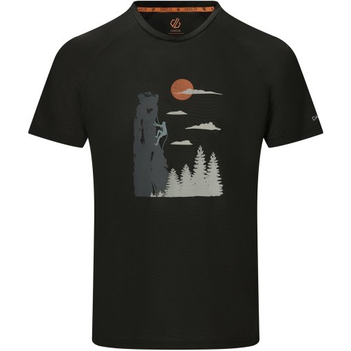 Produktbild von Dare 2b Tech II T-Shirt Herren - 826 Black/Black