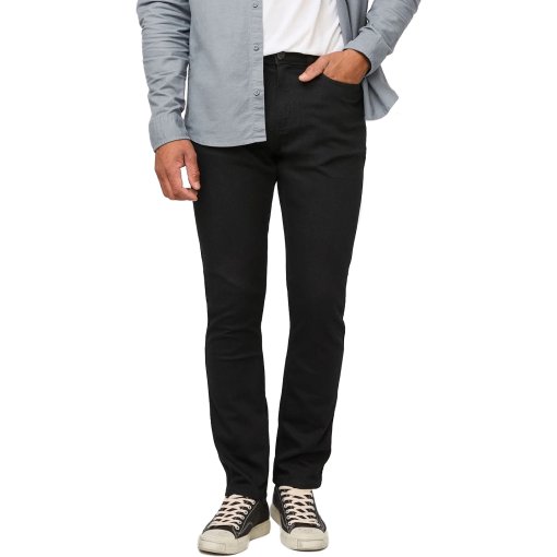 Productfoto van DUER Performance Denim Relaxed Taper Herenbroek - black