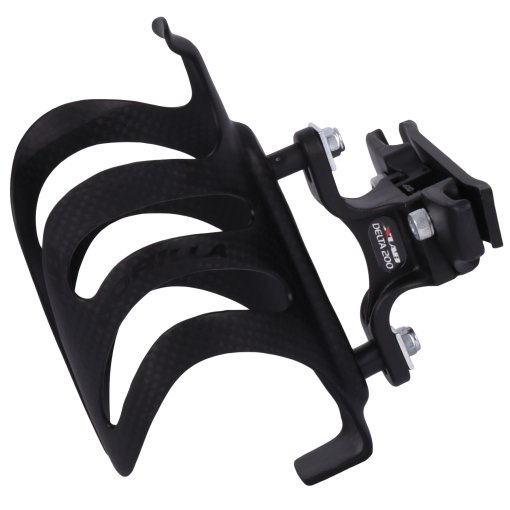 Immagine prodotto da XLAB Adattatore Delta 200 + Portaborraccia Gorilla Carbon - nero opaco