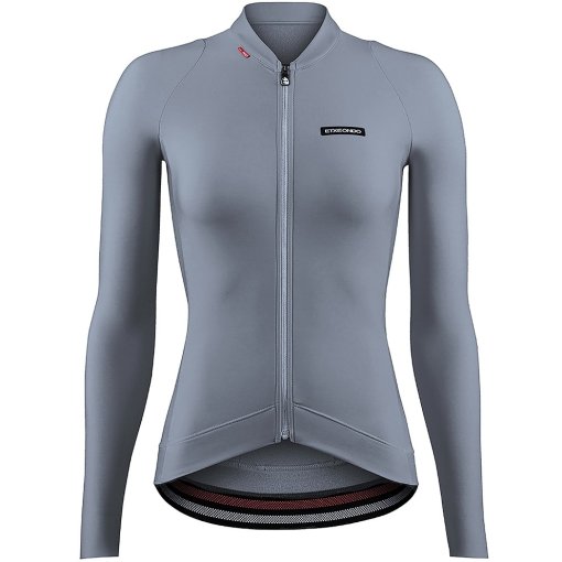 Produktbild von Etxeondo Alda Thermo Langarmtrikot Damen - Stone Gray
