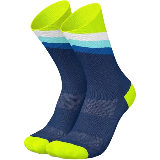 Productfoto van INCYLENCE Grades Hardloopsokken - Navy Canary
