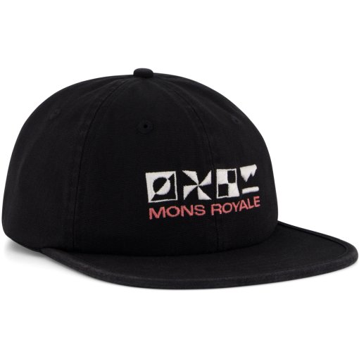 Kuva tuotteesta Mons Royale Roam 6 Panel Cap - vintage black
