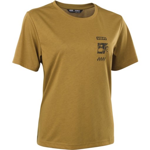 Picture of ION Bike S_Ionic DR Short Sleeve Jersey Women - Gold Burst