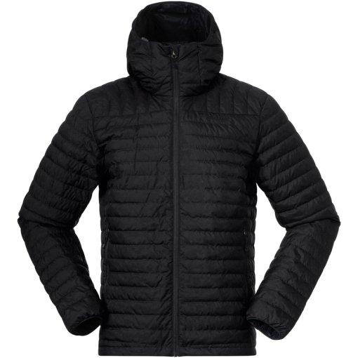 Foto de Bergans Plumífero Chaqueta Hombre - Lava Light w/Hood - negro