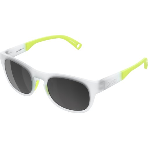 Foto de POC Gafas Niño - Evolve - Uranium Black Trans/Fluo Limegreen - Clarity Pocito/Sunny Grey
