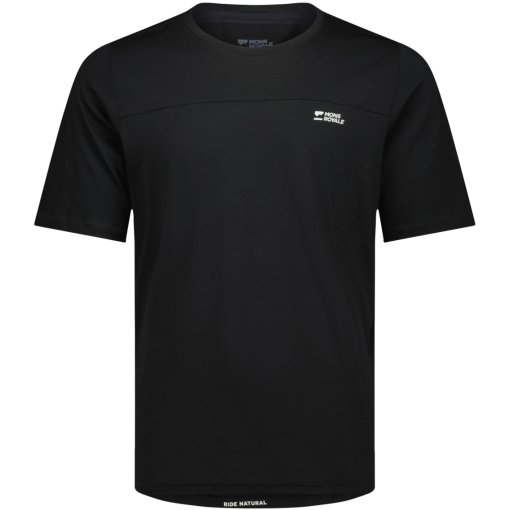 Foto de Mons Royale Maillot Ciclismo de Manga Corta Hombre - Diversion Merino - negro
