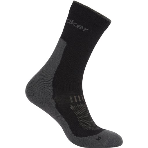 Foto de Icebreaker Calcetines Hombre - Merino Hike+ Light Crew - Negro/Obsidian