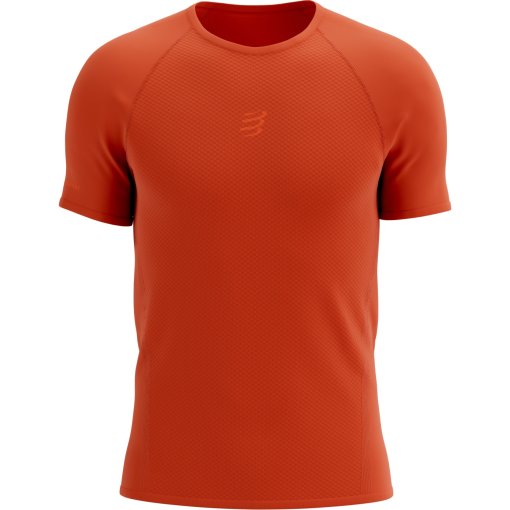 Foto de Compressport Camiseta Hombre - Trail Racing - tigerlily