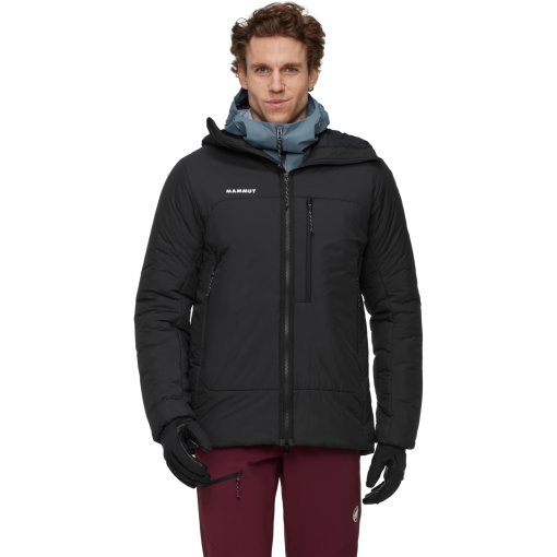 Foto de Mammut Chaqueta Térmica con Capucha Hombre - Rime Pro Belay - negro