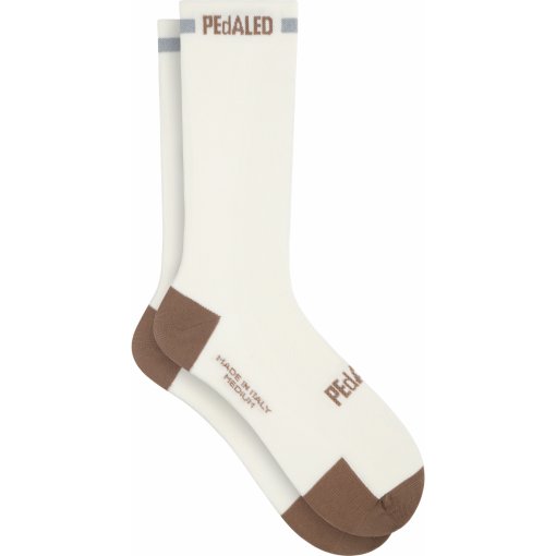 Picture of PEdALED Odyssey Merino Reflective Socks - White