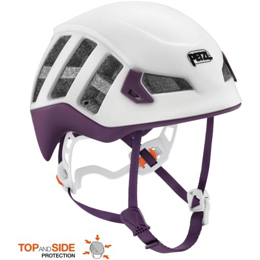 Photo produit de Petzl Meteora Casque Escalade - white/violet