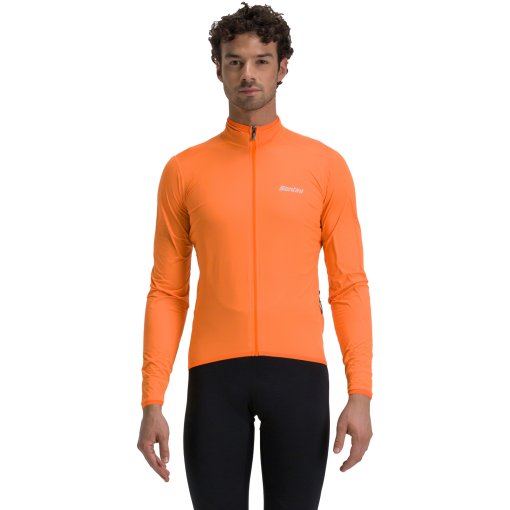 Produktbild von Santini Guard Nimbus Cycling Regenjacke Herren SP52275GUARDNIMB - orange fluo AF