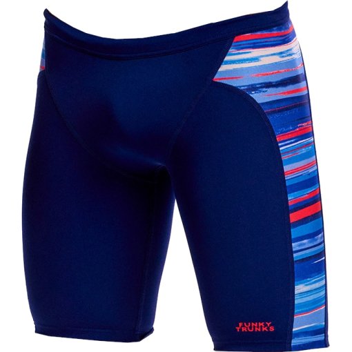 Produktbild von Funky Trunks Training Eco Jammers Badehose Jungen - Lost Lines