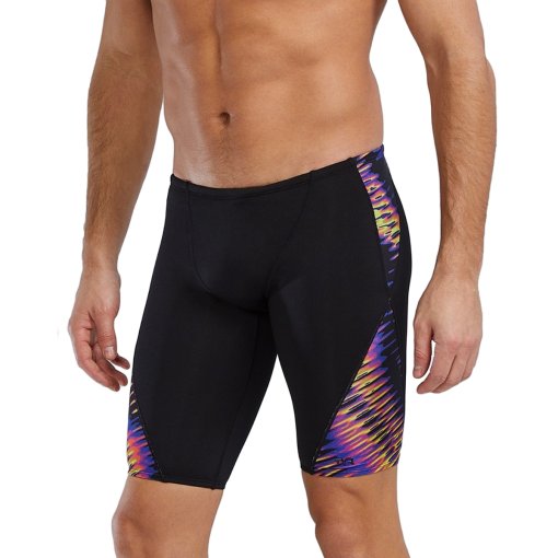 Foto de TYR Bañador Jammer Hombre - Evolved Durafast Elite® Blade Splice - lime/multi