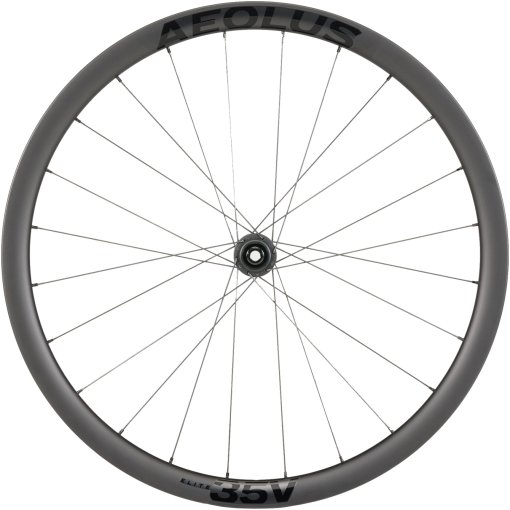 Picture of Bontrager Aeolus Elite 35V TLR Front Wheel - 28&quot; | Carbon | Centerlock | 12x100mm - black