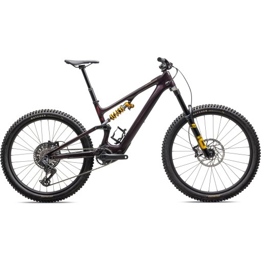 Immagine prodotto da Specialized MTB Elettrica - TURBO LEVO SL - Öhlins Coil - 2025 - solidity / maroon / burnt gold metallic