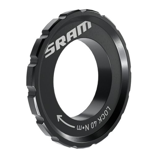 Photo produit de SRAM Centerlock Anneau de Verrouillage - Cannelure Externe - noir