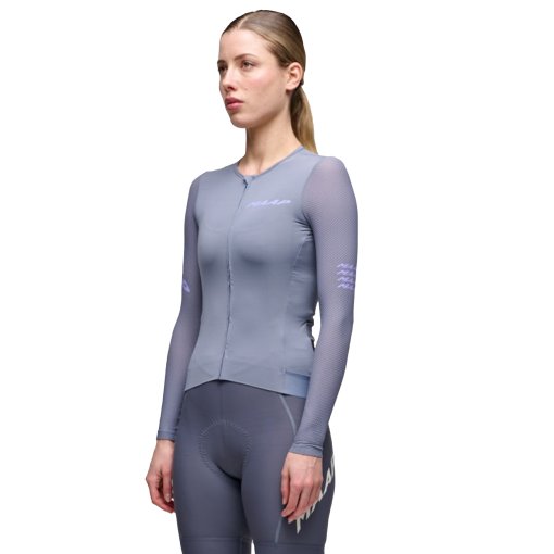 Immagine prodotto da MAAP Maglia a Maniche Lunghe Donna - Emerge - galaxy blue