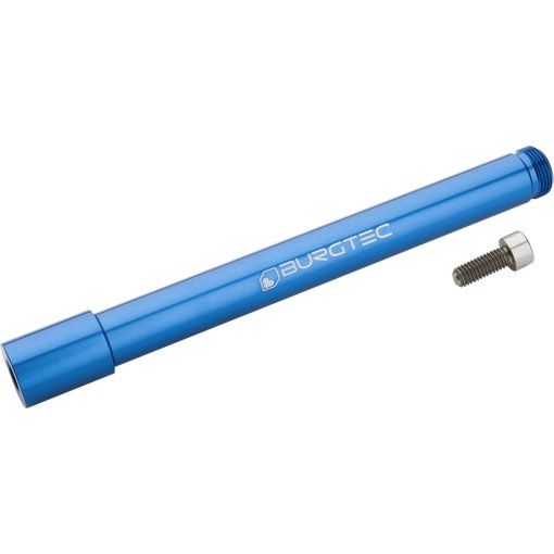 Produktbild von Burgtec Steckachse - vorn | 15x110mm Boost | 134mm | für Öhlins RXF36/38 - deep blue