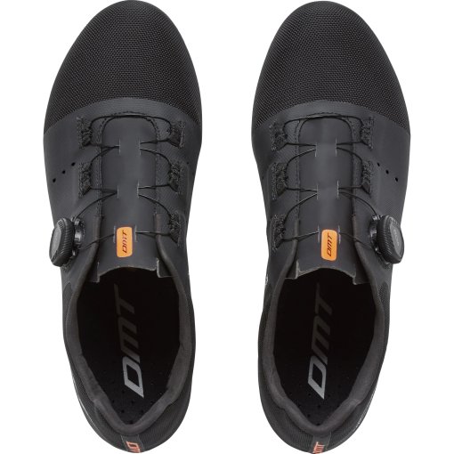 DMT Robus – Chaussures De Cyclisme Enfant – Taille 38 (UK 5) – Noir Et Jaune Fluo – Neuves