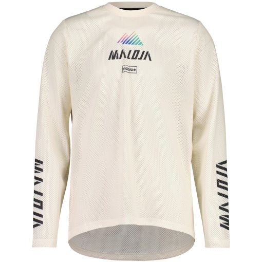Productfoto van Maloja PfeifferkogelM. Dirt Shirt met Lange Mouwen Heren - shaded white 1148