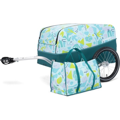Photo produit de Croozer Cargo Tuure - Remorque Vélo - colourful journey (limited)