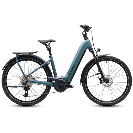 Kuva tuotteesta CUBE KATHMANDU HYBRID Pro 800 - Easy Entry - Trekking-Sähköpyörä - 2027 - smaragdgrey / black