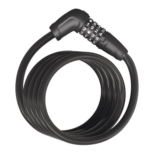 Zdjęcie: ABUS Numero 5510C 180 cm Zapięcie łańcuchowe + Uchwyt do zapięcia rowerowego SCMU - czarny