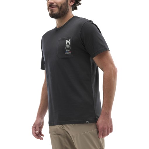 Foto de Millet Camiseta Hombre - Compagnie des Guides Chamonix Pocket - Negro