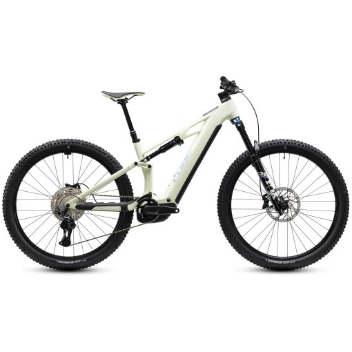 Kuva tuotteesta CUBE STEREO HYBRID ONE44 HPC Race 800 - Hiilikuituinen Sähkömaastopyörä - 2027 - 29&quot; - mellowyellow / lilac